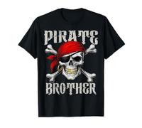 Drapeau Pirate et tête de Mort Jolly Roger pour Halloween T-Shirt