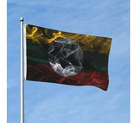 Drapeau Pirate Renforcé, Drapeau Fumé De L'État Shan Avec Œillets Bannière Extérieure Pour Extérieur Célébration Drapeaux 90X150Cm