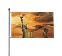 Drapeau Pirates Fin Du Monde Drapeau De Jardin Résistant Aux Intempéries Garden Flag Anti-Décoloration Drapeaux De welcome For Chambre À Coucher Salon Dortoir 90x150cm