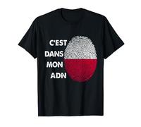Drapeau Pologne Pour Polonais Pologne C'est Dans Mon ADN T-Shirt