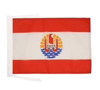 Drapeau Polynésie française 45x30cm - PAVILLON polynésien - France 30 x 45 cm haute qualité - AZ FLAG