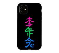 Drapeau polysexuel Hon Sha ZE Sho NEN Symbole Reiki Yoga Coque pour iPhone 11