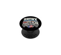 Drapeau Portoricain du Bronx New York City Borough BX PopSockets PopGrip Adhésif