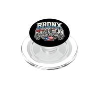 Drapeau Portoricain du Bronx New York City Borough BX PopSockets PopGrip pour MagSafe