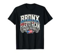 Drapeau Portoricain du Bronx New York City Borough BX T-Shirt
