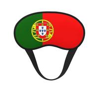 Drapeau portugais C'est un masque pour les yeux à bord noir. Le masque doux pour les yeux peut améliorer la qualité du sommeil et est adapté pour l'intérieur, l'extérieur et les voyages.