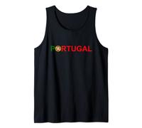 Drapeau portugais de voyage pour vacances avec fierté ibérienne Débardeur