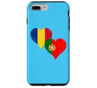 Drapeau Portugal Roumanie du Fiers Portugais Roumain Fans Coque pour iPhone 7 Plus/8 Plus