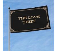 Drapeau pour chambre Guys The Love Thief Flag Man Cave Rules Yard Ornaments Outdoor (couleur : couleur, taille : 30 x 45 cm)