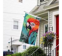 Drapeau pour extérieur de 0,9 x 1,5 m - Robuste - Pour intérieur et extérieur - Pour tous les temps - Drapeau de jardin coloré - Drapeau de bienvenue - Drapeau double face avec œillets en laiton