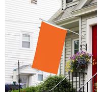 Drapeau pour extérieur de 9,1 x 1,5 m - Robustes - Toutes saisons - Pour jardin - Capucine - Orange - Drapeau de bienvenue - Drapeau double face avec œillets en laiton - Bannières pour fête