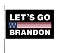 Drapeau pour l'élection du président 2024 - Décoration extérieure - 9,1 x 1,5 m - Fournitures de toile de pour photo - Drapeau américain double face 2024