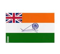 Drapeau proposé par Louis Mountbatten Plusieurs Tailles en Polyester 14x21cm 1. Aucun œillets