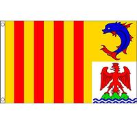 Drapeau Provence-Alpes Côte d'Azur - 152 x 91 cm - Bannière à œillets - 100% polyester - FlagSuperstore©