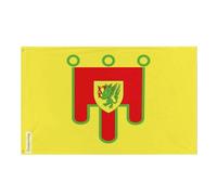 Drapeau Puy-de-Dôme Plusieurs Tailles en Polyester 60x90cm 5. 1 œillet chaque coin