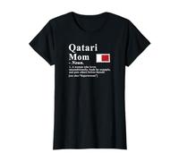Drapeau Qatari Mom Definition Superwoman Qatar T-Shirt