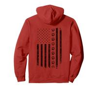 Drapeau Red Friday : Souvenez-Vous de Tout Le Monde : Chien Militaire déployé K9 Sweat à Capuche