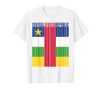 Drapeau République Centrafricaine T-Shirt Graphique avec Valeur