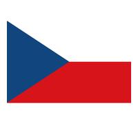 Drapeau République Tchèque (19.5x13cm) - Sticker/Autocollant