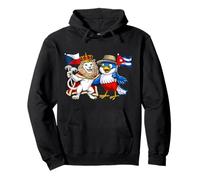 Drapeau République Tchèque Cuba Racines Tchèques Héritage Sweat à Capuche