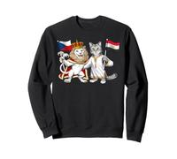 Drapeau République Tchèque Égypte Racines Tchèques Héritage Sweatshirt