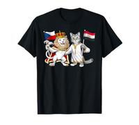 Drapeau République Tchèque Égypte Racines Tchèques Héritage T-Shirt