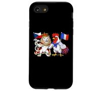 Drapeau République Tchèque France Racines Tchèques Héritage Coque pour iPhone SE (2020) / 7/8