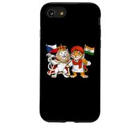 Drapeau République Tchèque Inde Racines Tchèques Héritage Coque pour iPhone SE (2020) / 7/8