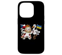 Drapeau République Tchèque Ukraine Racines Tchèques Héritage Coque pour iPhone 14 Pro