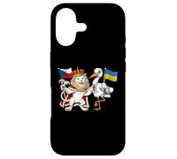 Drapeau République Tchèque Ukraine Racines Tchèques Héritage Coque pour iPhone 17