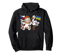 Drapeau République Tchèque Ukraine Racines Tchèques Héritage Sweat à Capuche