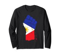 Drapeau résistant aux Philippines Manche Longue