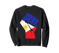 Drapeau résistant aux Philippines Sweatshirt