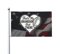 Drapeau Résistants Aux Intempéries Drapeaux C'Est Mon Petit-Fils Là-Bas1 Double Couture Bruant Pour Manif Anniversaire Maison 90X150Cm