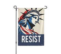 Drapeau Résister À La Social-Démocratie Manifestation Politique Décoratif Drapeaux Lavable Couleurs Vives Bannière, Pour Les Bureaux, D'Intérieur, Les Défilés, 30x45cm