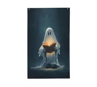 Drapeau rétro avec œillets pour salle de bain, cour, maison, 91 x 152 cm, décoration d'intérieur et d'extérieur