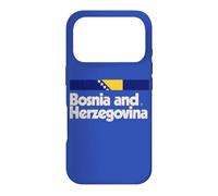 Drapeau rétro Bosnie-Herzégovine Bosna Bleu Coque pour iPhone 17 Pro