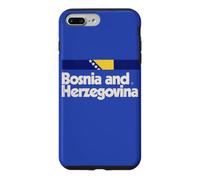 Drapeau rétro Bosnie-Herzégovine Bosna Bleu Coque pour iPhone 7 Plus/8 Plus