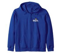 Drapeau rétro Bosnie-Herzégovine Bosna Bleu Sweat à Capuche