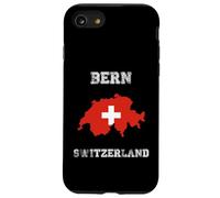Drapeau rétro de la Suisse de Berne Vieilli Coque pour iPhone SE (2020) / 7/8