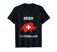 Drapeau rétro de la Suisse de Berne Vieilli T-Shirt