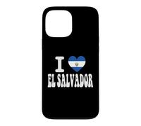 Drapeau rétro en Forme de cœur avec Inscription « I Love EL Salvador » Coque pour iPhone 13 Pro Max