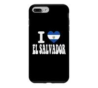Drapeau rétro en Forme de cœur avec Inscription « I Love EL Salvador » Coque pour iPhone 7 Plus/8 Plus