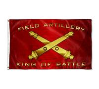 Drapeau Roi de l'artillerie de campagne militaire extérieur drapeaux