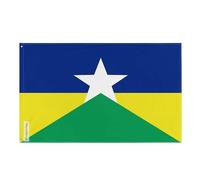 Drapeau Rondônia Plusieurs Tailles en Polyester 60x90cm 5. 1 œillet chaque coin