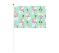 Drapeau rose flamant rose ananas pour célébration d'événements royaux pour barbecue, décoration de fête, événement, décorations de jardin