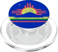 Drapeau Roswell State of New Mexico Chaves County PopSockets PopGrip pour MagSafe
