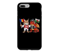 Drapeau Roumanie Pays de Galles Racines roumaines Gallois Coque pour iPhone 7 Plus/8 Plus