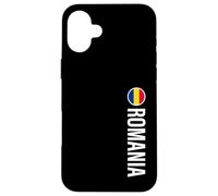 Drapeau Roumanie Vertical Coque pour iPhone 16 Plus
