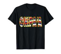 Drapeau Royal hawaïen Onipa'a Hawaii Island Steadfast T-Shirt